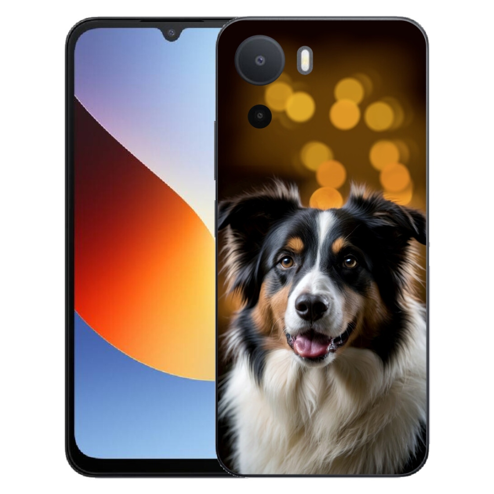 Gelový kryt mmCase na Xiaomi Redmi A7 Pro - usměvavý australský ovčák