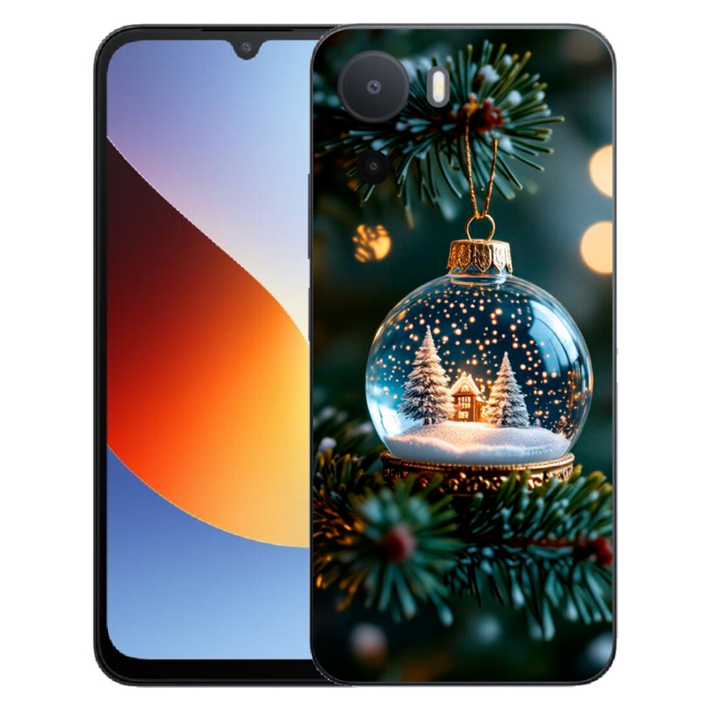 Gelový kryt mmCase na Xiaomi Redmi A7 Pro - vánoční koule 2