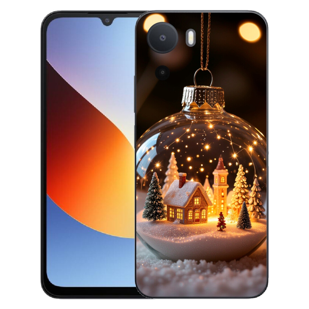 Gelový kryt mmCase na Xiaomi Redmi A7 Pro - vánoční koule 3