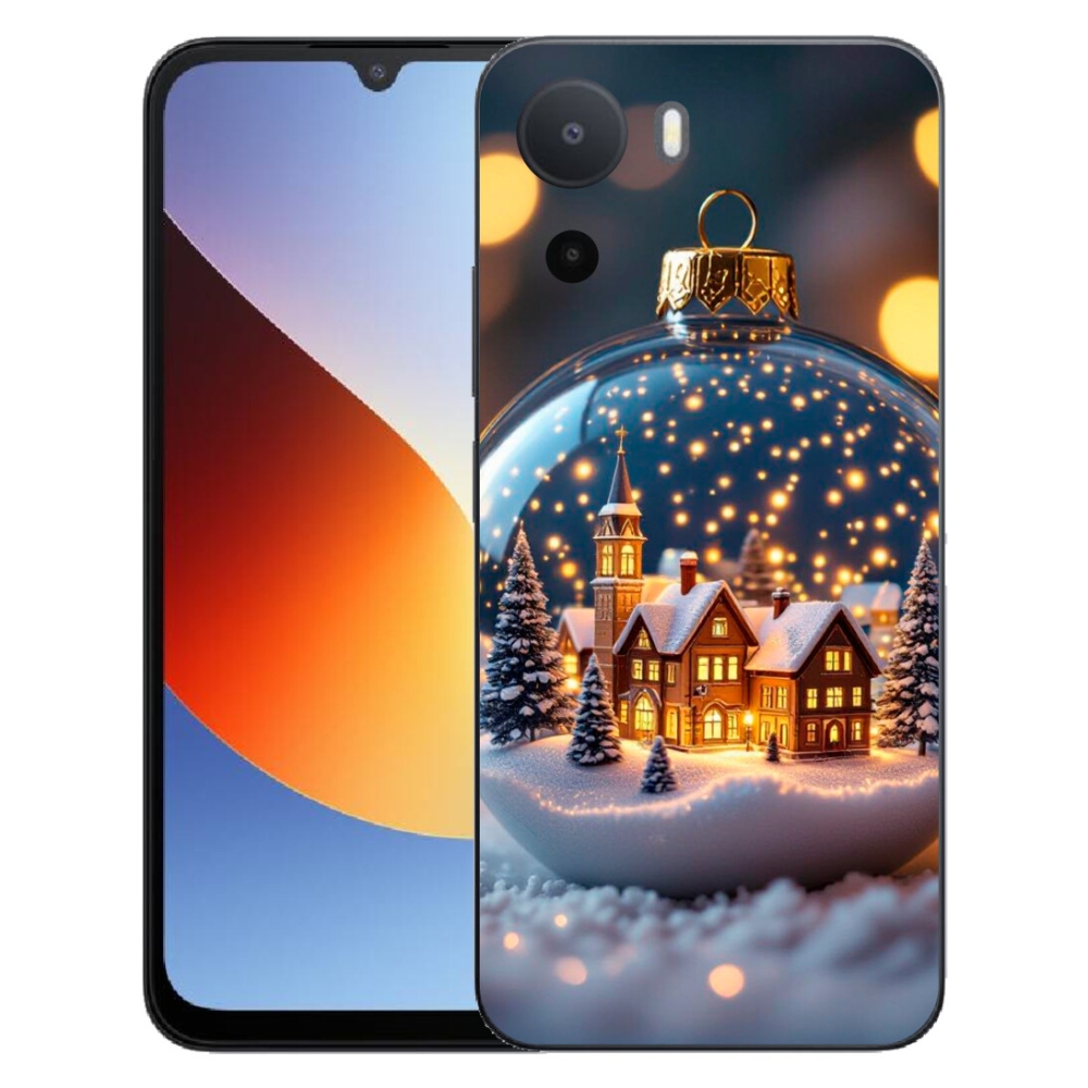 Gelový kryt mmCase na Xiaomi Redmi A7 Pro - vánoční koule 4