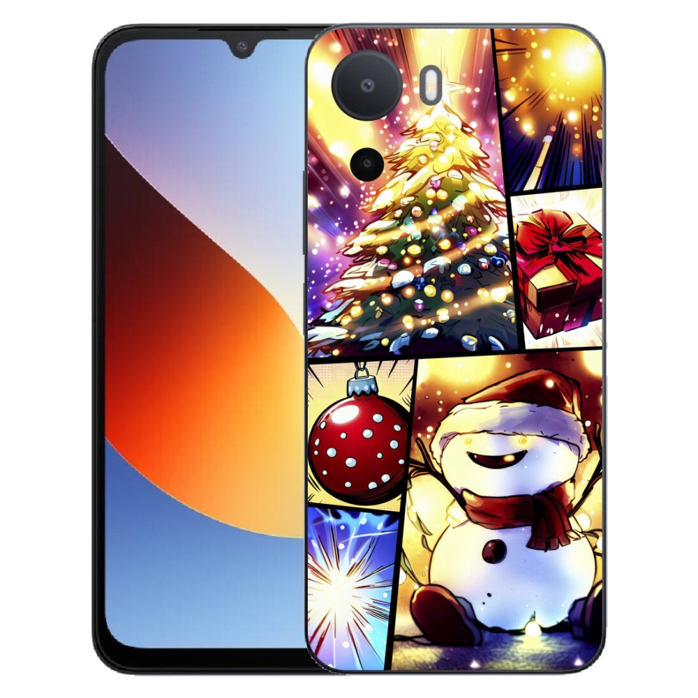 Gelový kryt mmCase na Xiaomi Redmi A7 Pro - vánoční motivy 1