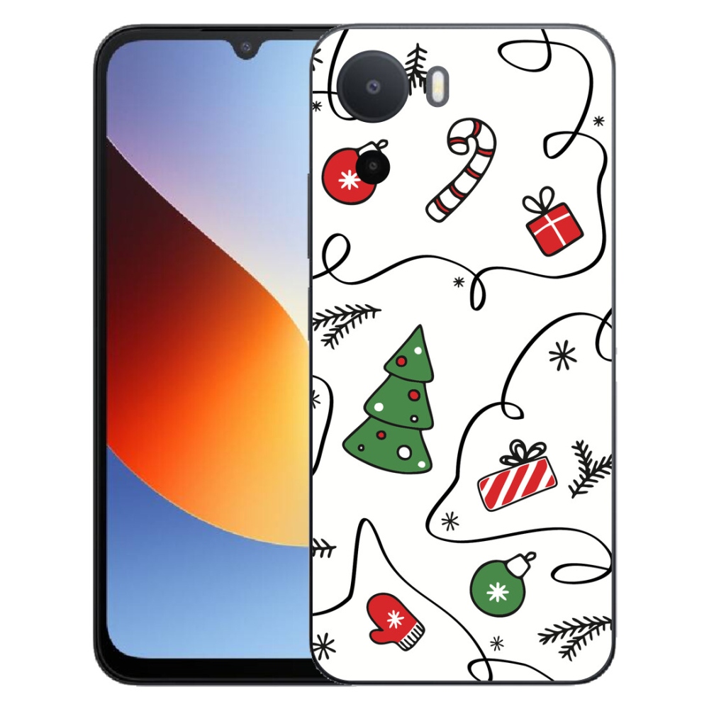 Gelový kryt mmCase na Xiaomi Redmi A7 Pro - vánoční motivy