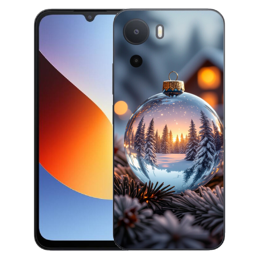 Gelový kryt mmCase na Xiaomi Redmi A7 Pro - vánoční ozdoba