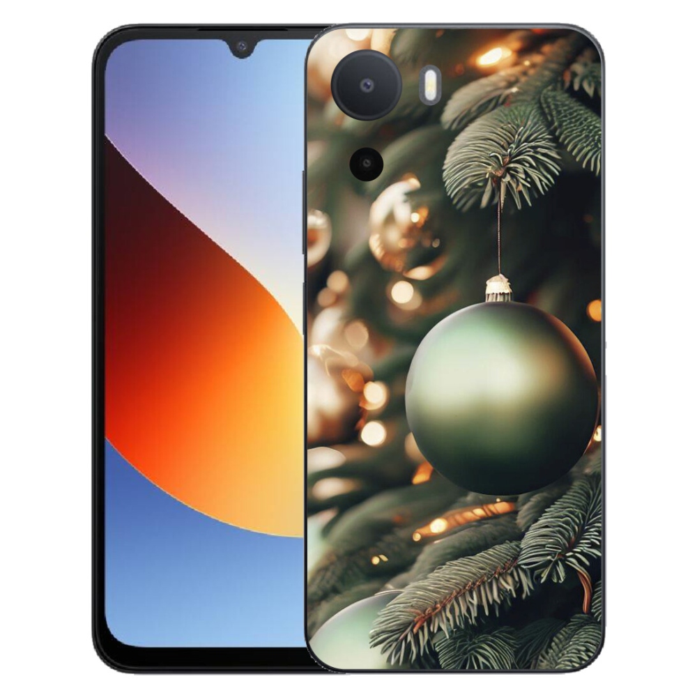 Gelový kryt mmCase na Xiaomi Redmi A7 Pro - vánoční ozdoby 1