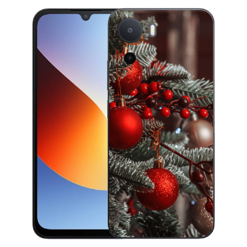 Gelový kryt mmCase na Xiaomi Redmi A7 Pro - vánoční ozdoby 2