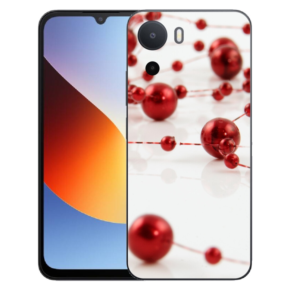 Gelový kryt mmCase na Xiaomi Redmi A7 Pro - vánoční řetěz