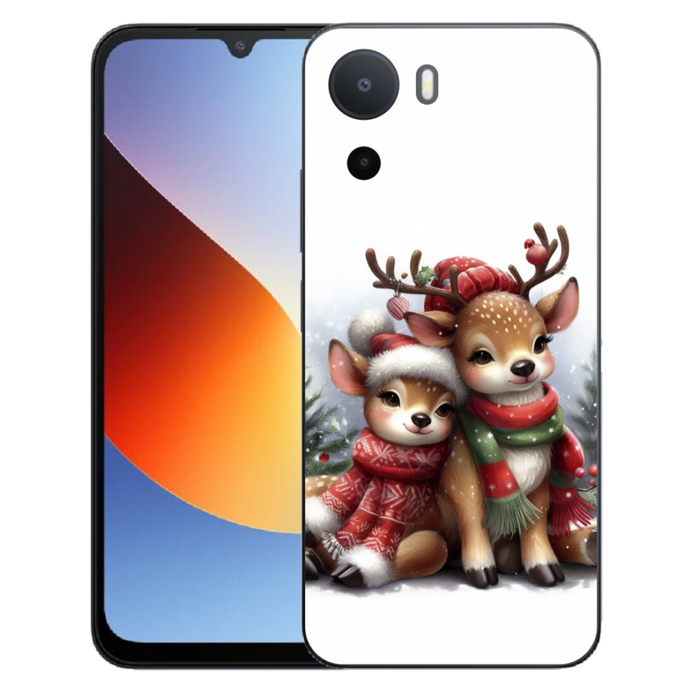 Gelový kryt mmCase na Xiaomi Redmi A7 Pro - vánoční sobi