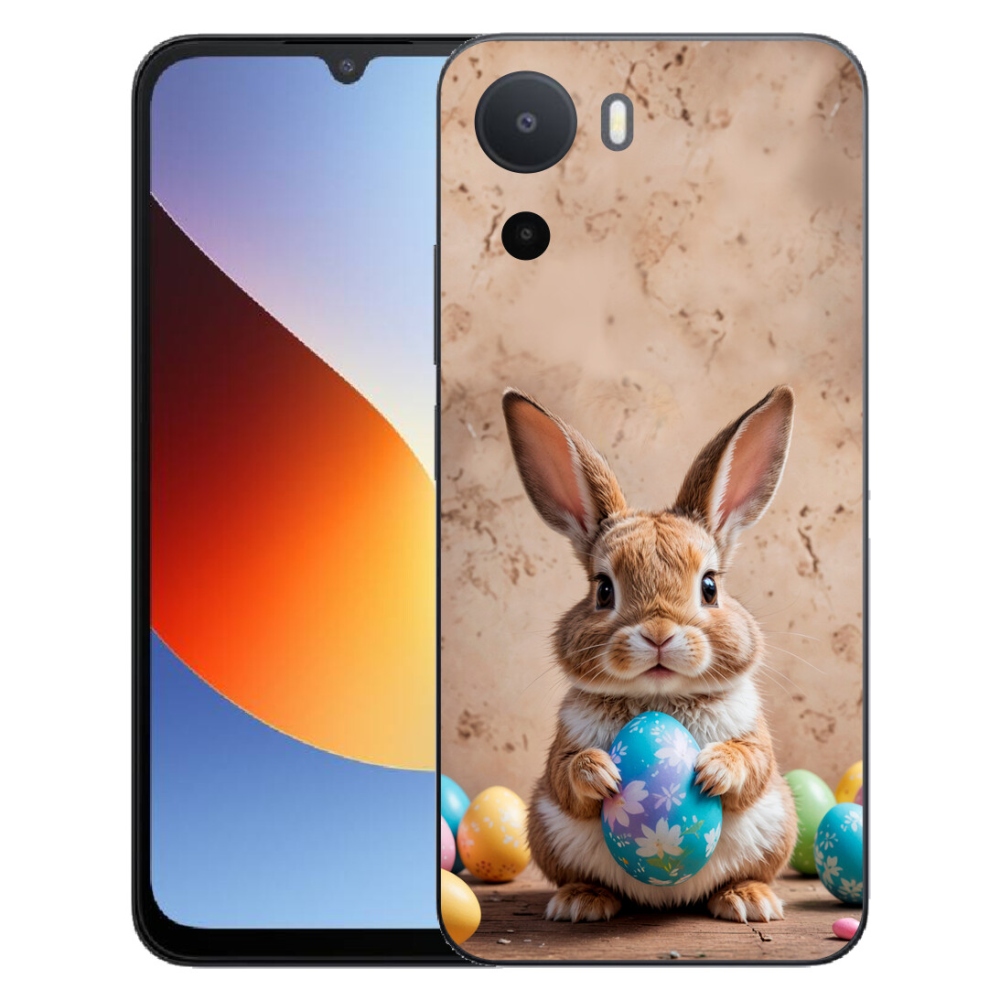 Gelový kryt mmCase na Xiaomi Redmi A7 Pro - velikonoční králíček