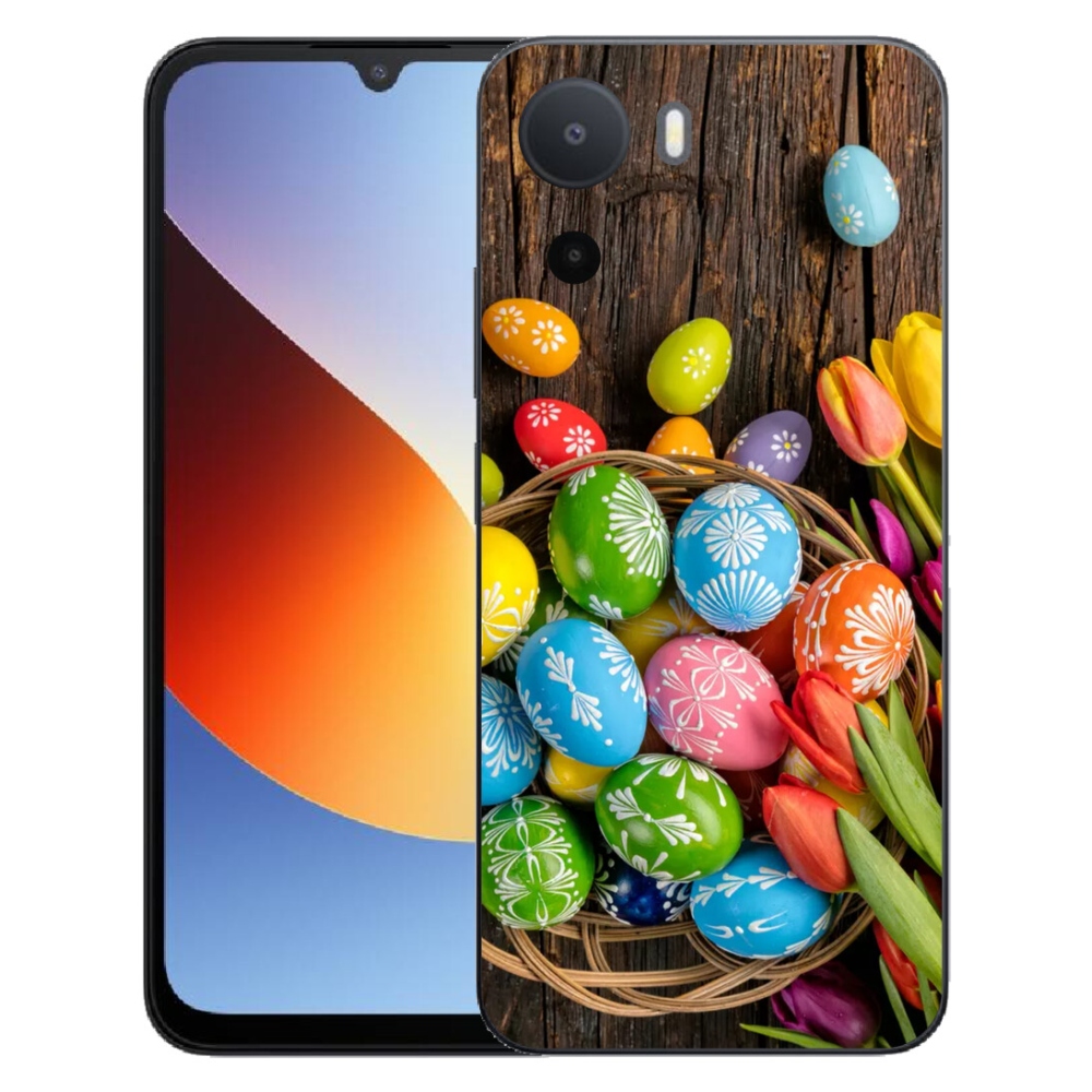 Gelový kryt mmCase na Xiaomi Redmi A7 Pro - velikonoční vajíčka