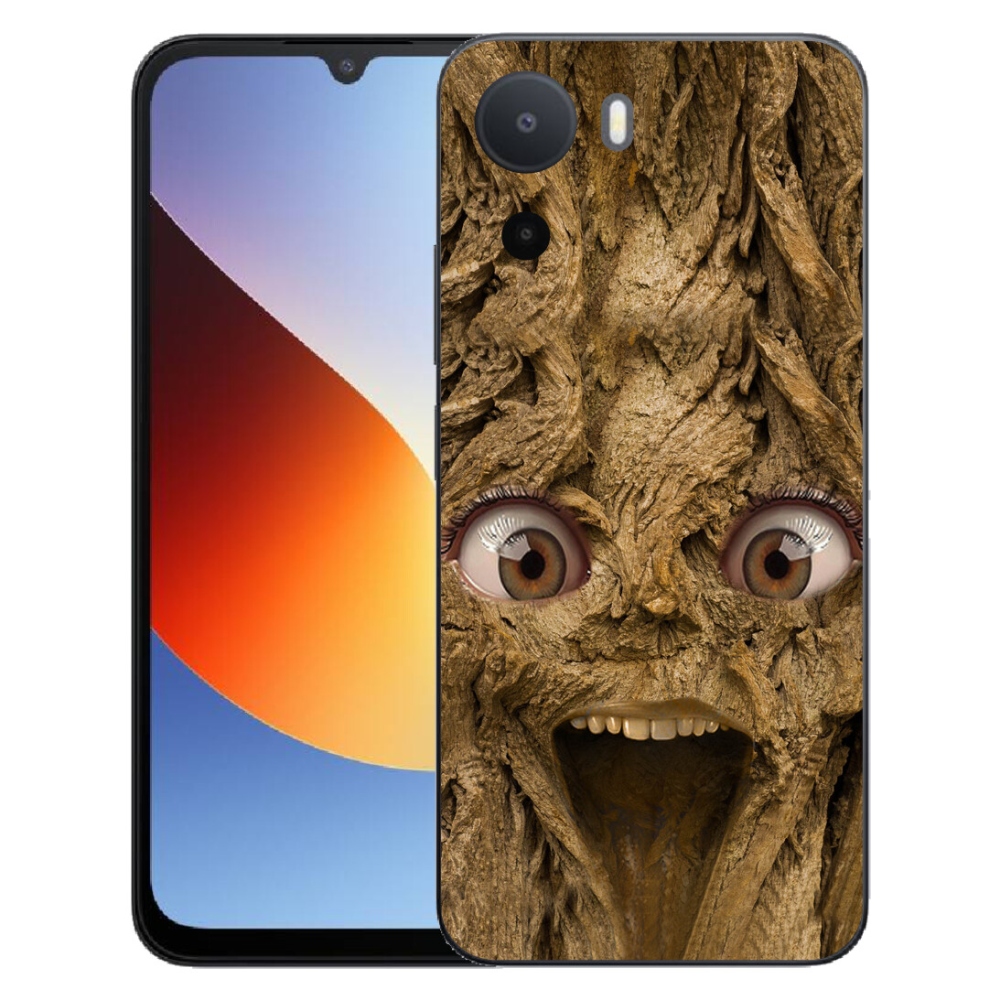Gelový kryt mmCase na Xiaomi Redmi A7 Pro - veselý strom s očima