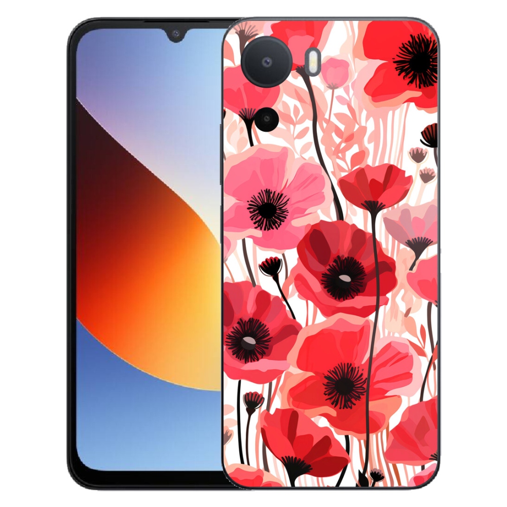 Gelový kryt mmCase na Xiaomi Redmi A7 Pro - vlčí mák 1