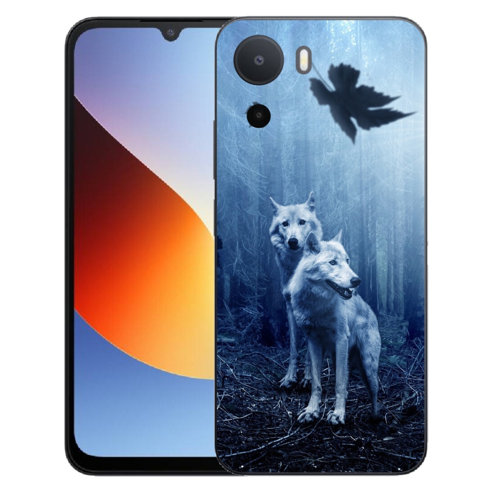 Gelový kryt mmCase na Xiaomi Redmi A7 Pro - vlci v lese
