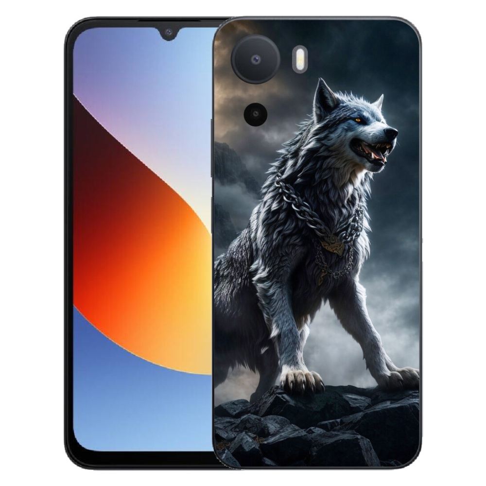 Gelový kryt mmCase na Xiaomi Redmi A7 Pro - vlk 1