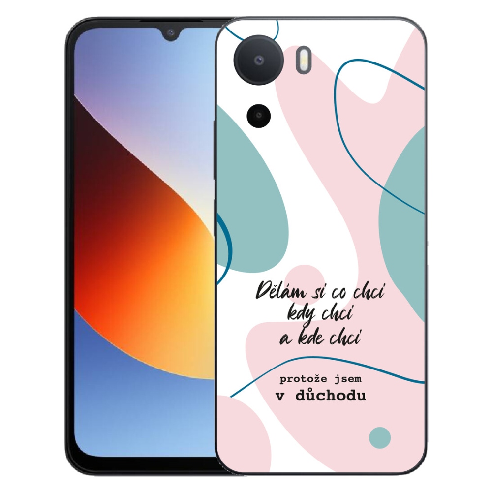 Gelový kryt mmCase na Xiaomi Redmi A7 Pro - vtipný text 10 bílé pozadí