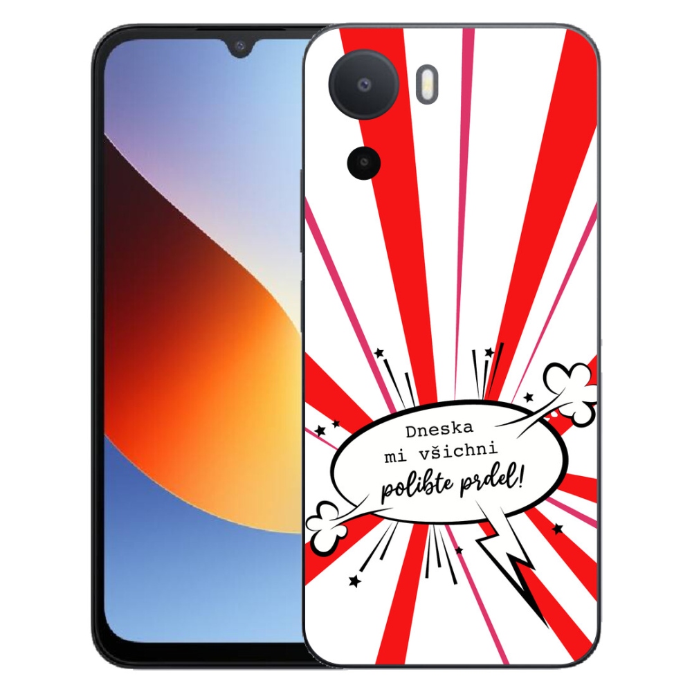 Gelový kryt mmCase na Xiaomi Redmi A7 Pro - vtipný text 15 bílé pozadí