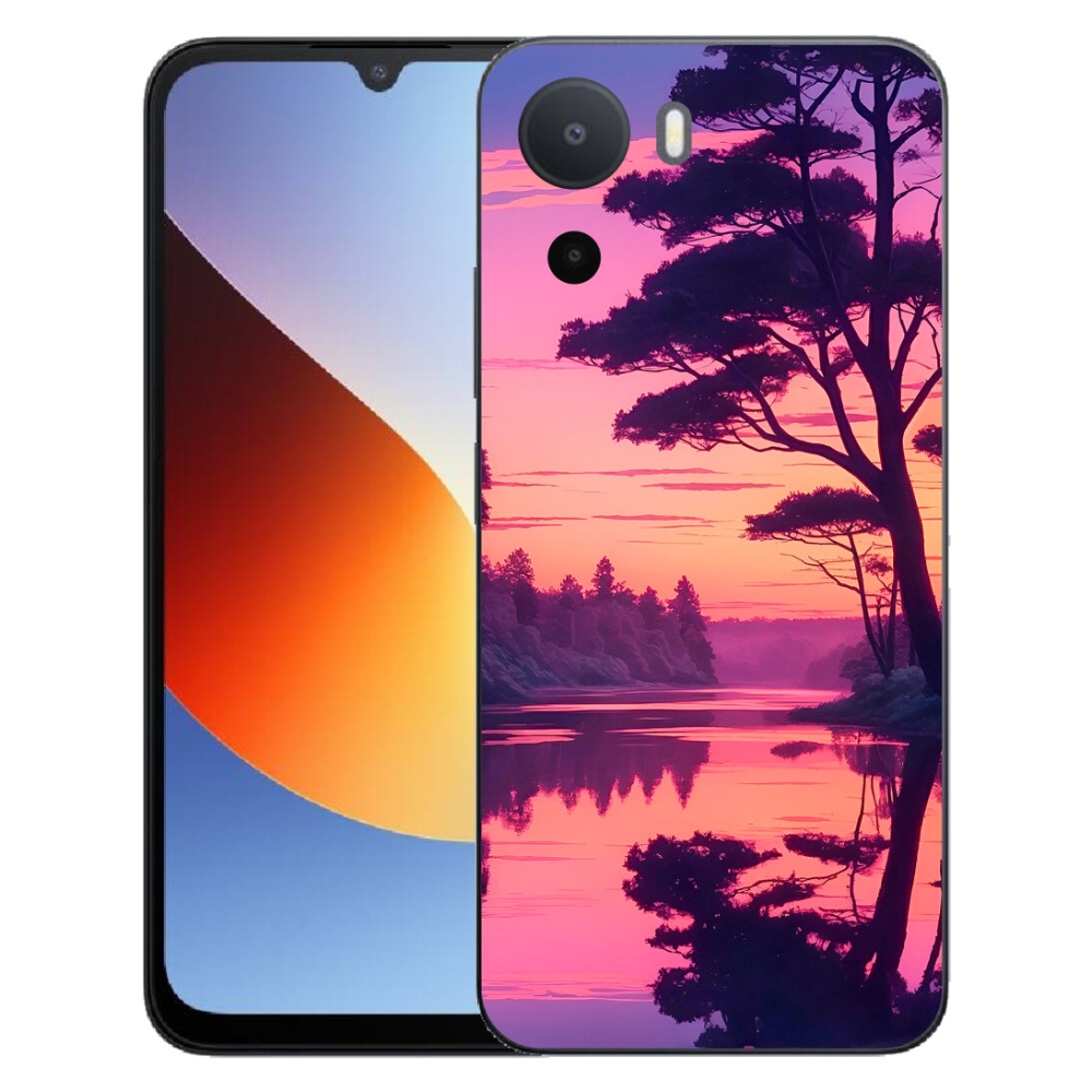 Gelový kryt mmCase na Xiaomi Redmi A7 Pro - západ slunce nad jezerem