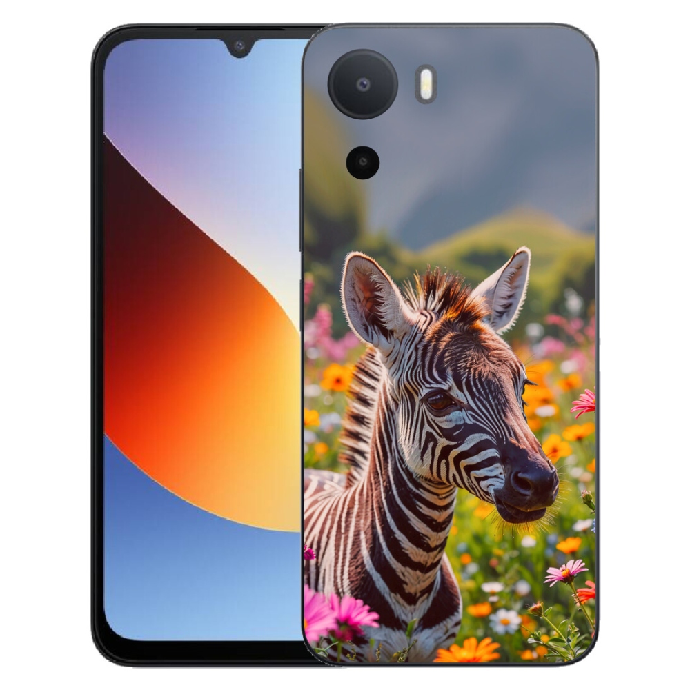 Gelový kryt mmCase na Xiaomi Redmi A7 Pro - zebra na louce