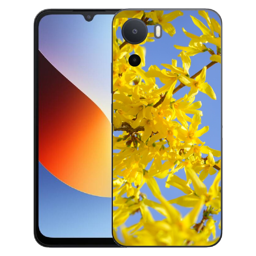 Gelový kryt mmCase na Xiaomi Redmi A7 Pro - žluté květy