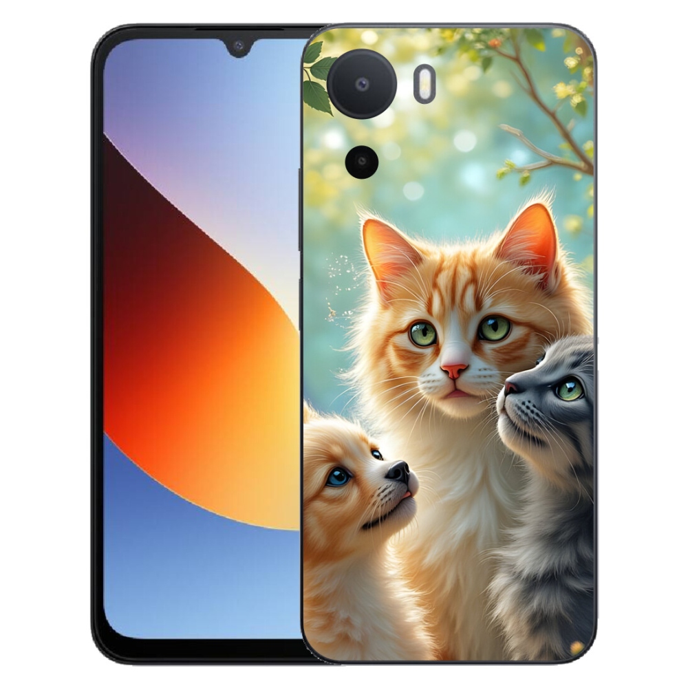 Gelový kryt mmCase na Xiaomi Redmi A7 Pro - zvířecí přátelství 2