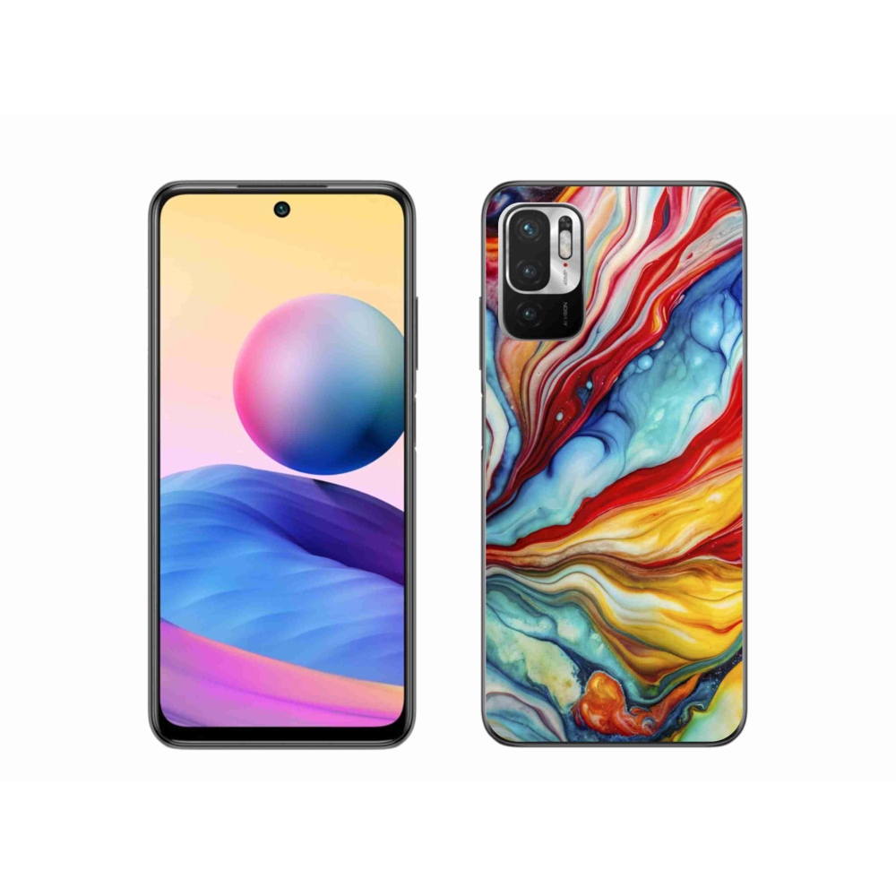 Gelový kryt mmCase na Xiaomi Redmi Note 10 5G - abstraktní motiv 58