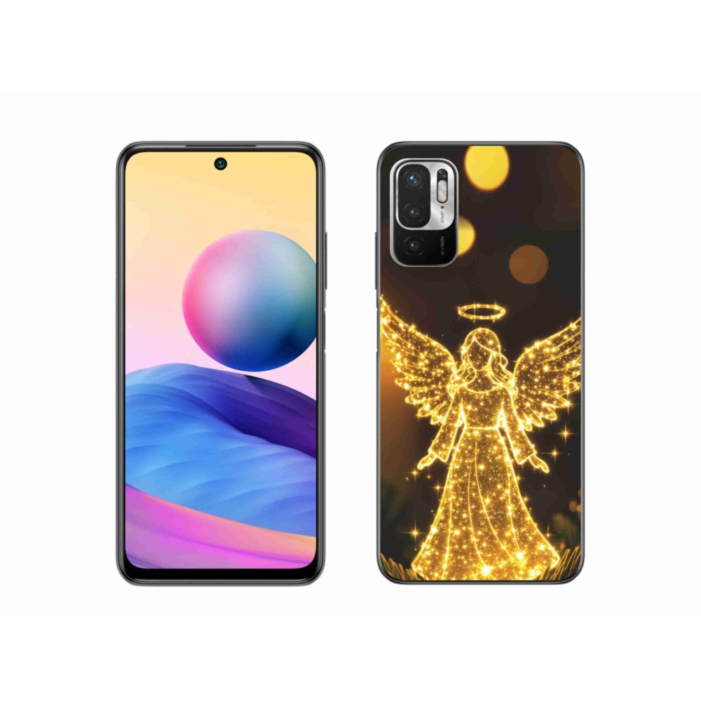 Gelový kryt mmCase na Xiaomi Redmi Note 10 5G - anděl