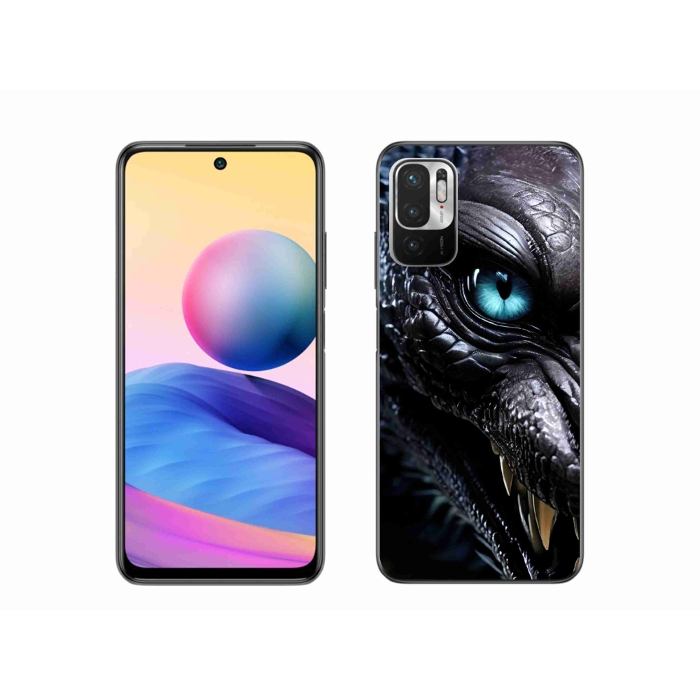Gelový kryt mmCase na Xiaomi Redmi Note 10 5G - dračí pohled