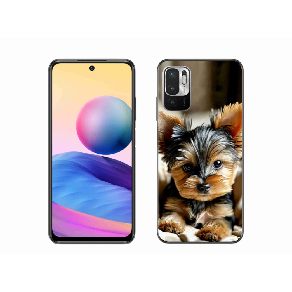 Gelový kryt mmCase na Xiaomi Redmi Note 10 5G - jorkšír 11