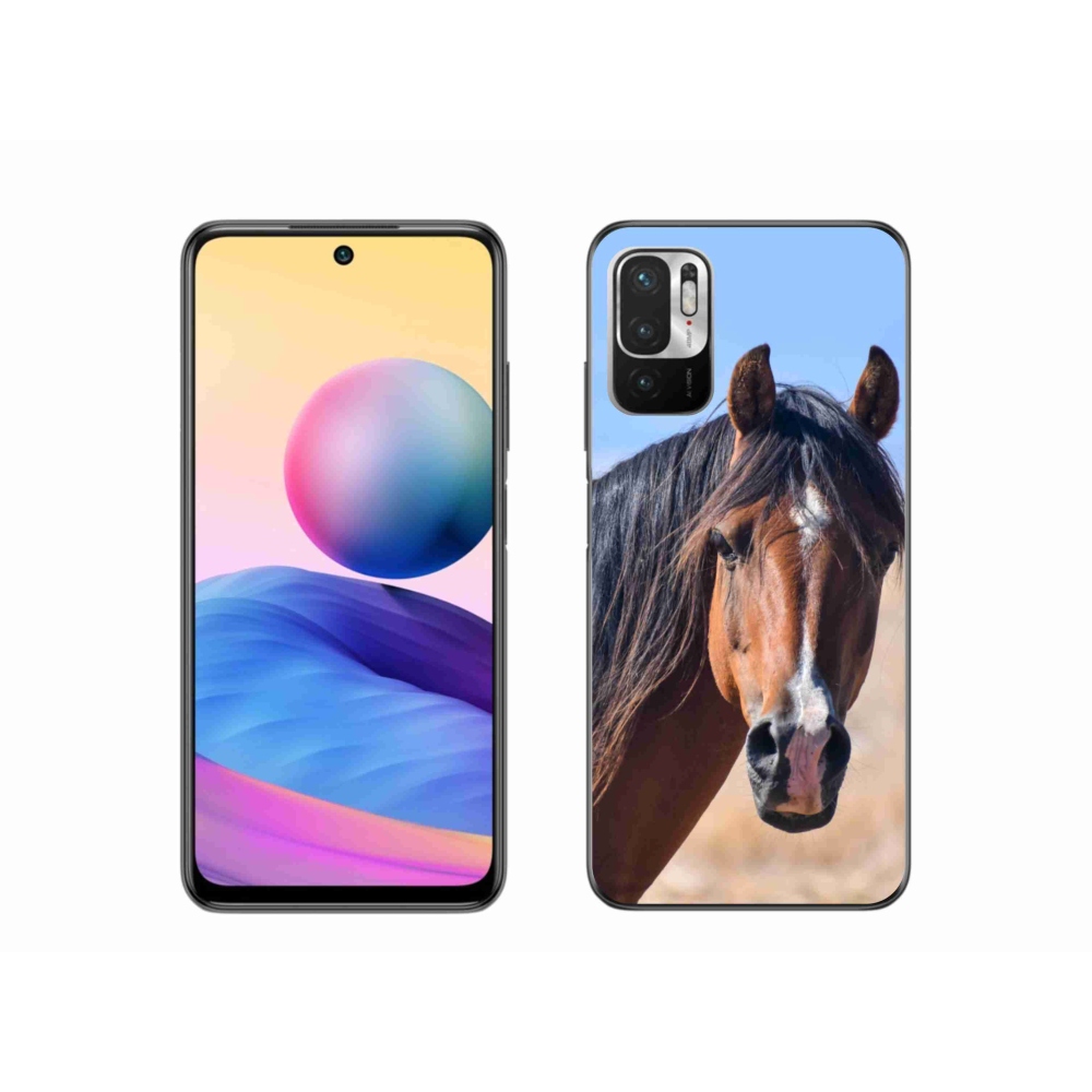 Gelový kryt mmCase na Xiaomi Redmi Note 10 5G - klidný kůň