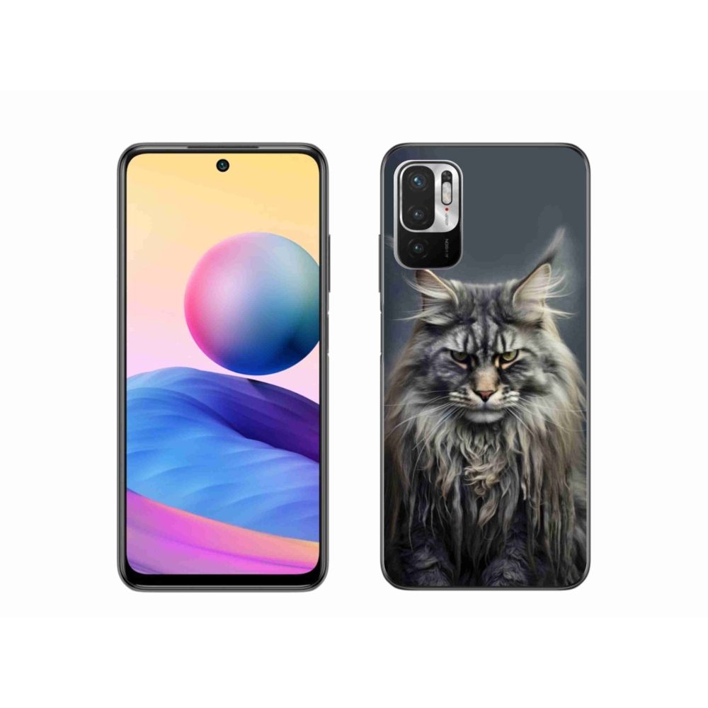 Gelový kryt mmCase na Xiaomi Redmi Note 10 5G - kočíčí pohled 4