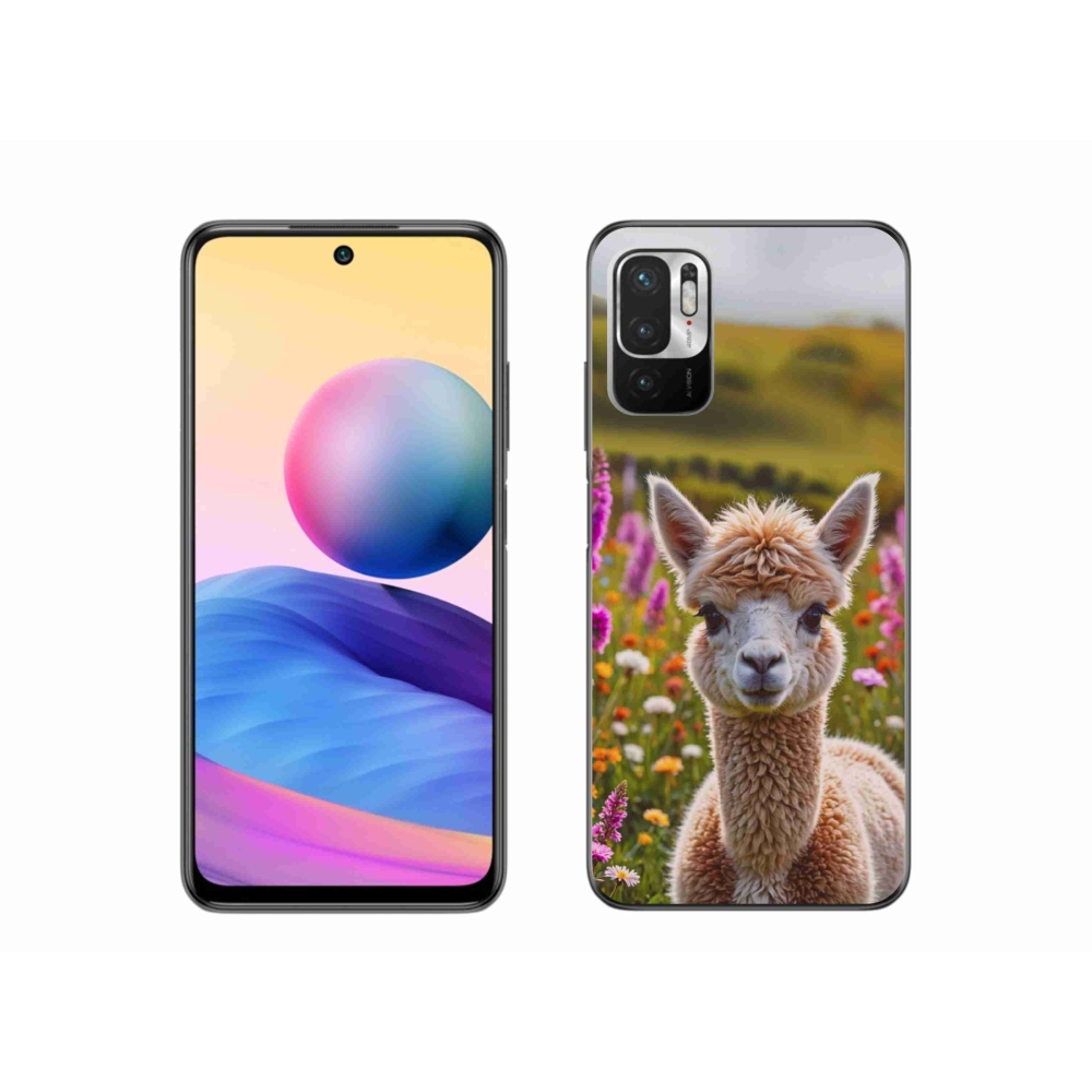 Gelový kryt mmCase na Xiaomi Redmi Note 10 5G - lama na louce