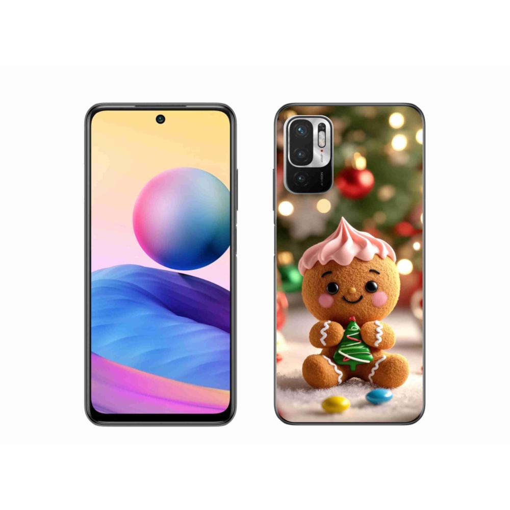 Gelový kryt mmCase na Xiaomi Redmi Note 10 5G - perníček