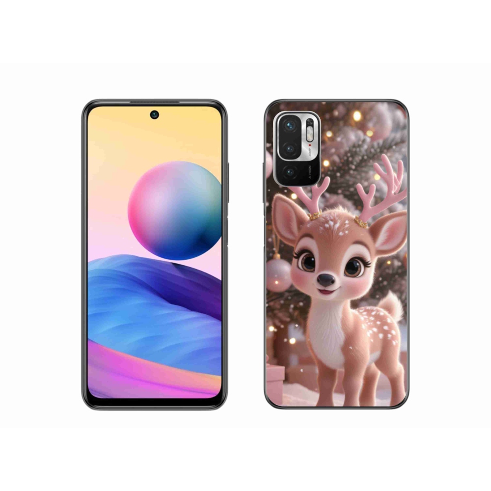 Gelový kryt mmCase na Xiaomi Redmi Note 10 5G - roztomilý sob