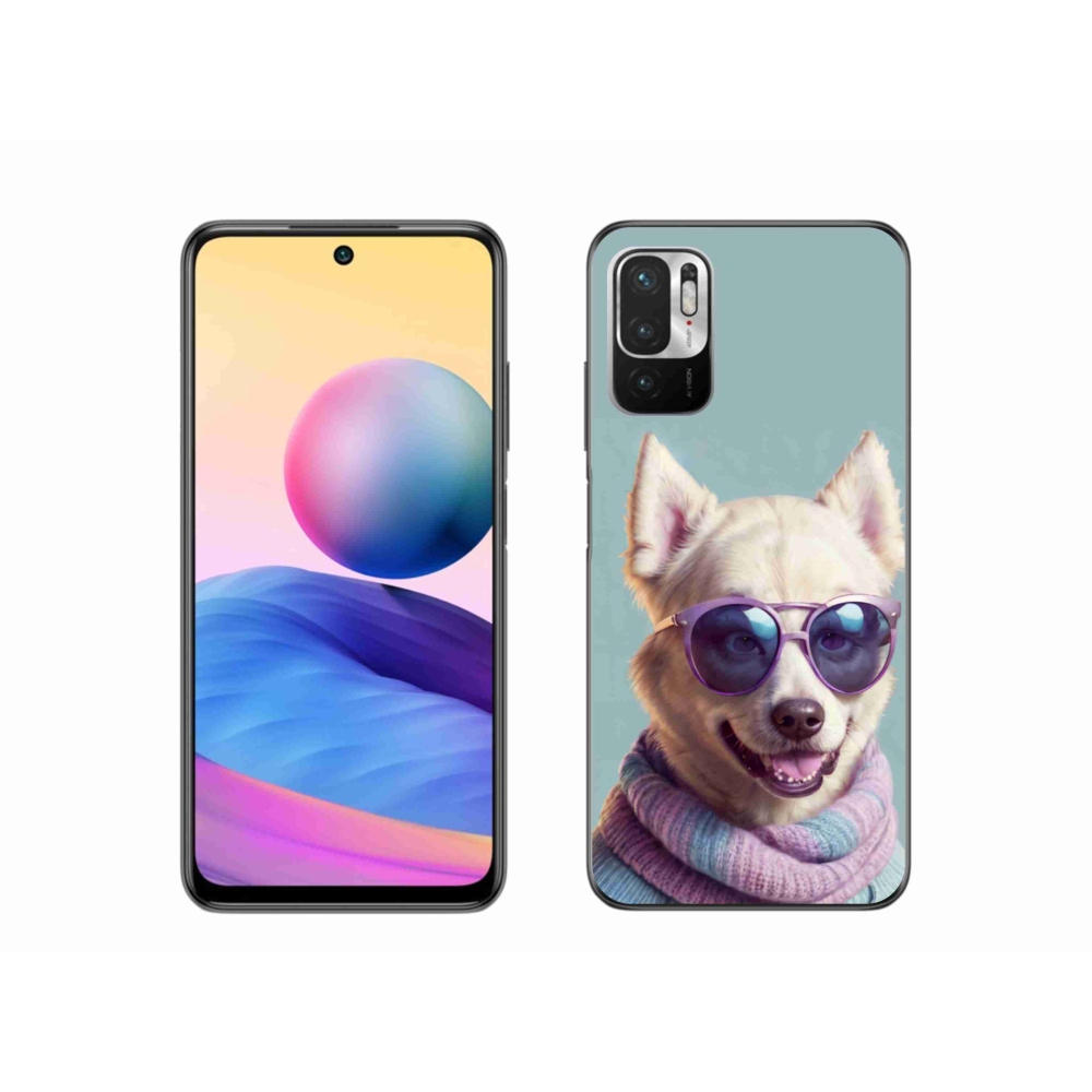 Gelový kryt mmCase na Xiaomi Redmi Note 10 5G - stylový německý špic