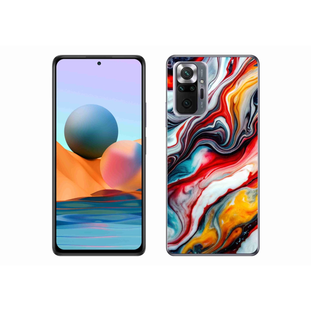 Gelový kryt mmCase na Xiaomi Redmi Note 10 Pro - abstraktní motiv 35