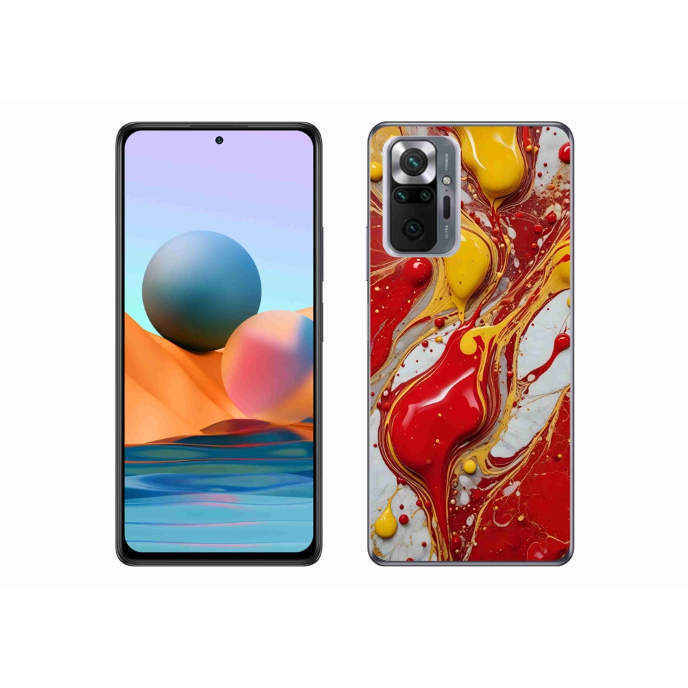 Gelový kryt mmCase na Xiaomi Redmi Note 10 Pro - abstraktní motiv 42