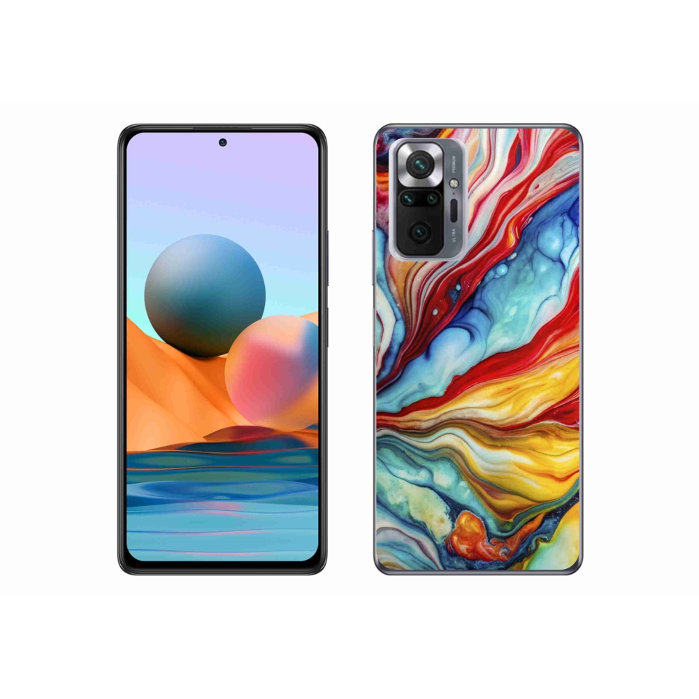 Gelový kryt mmCase na Xiaomi Redmi Note 10 Pro - abstraktní motiv 58