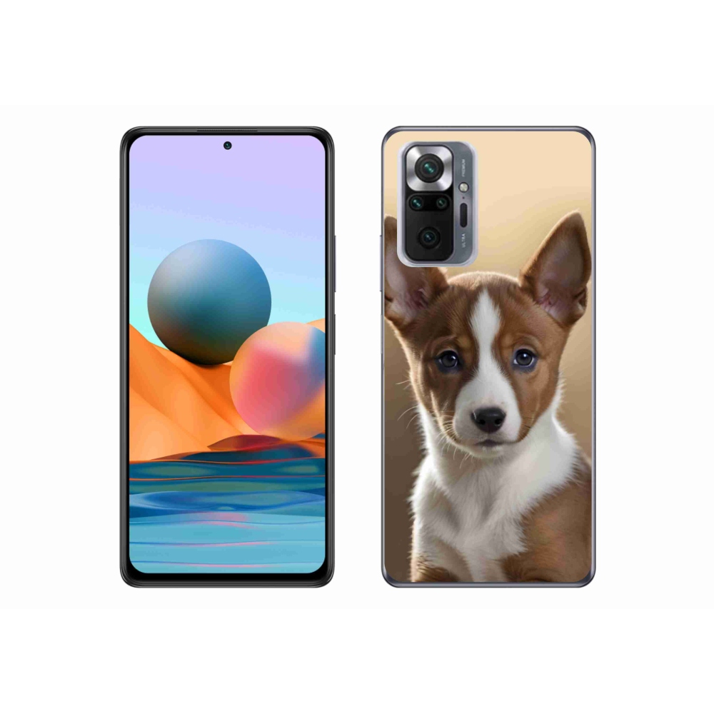 Gelový kryt mmCase na Xiaomi Redmi Note 10 Pro - basenji