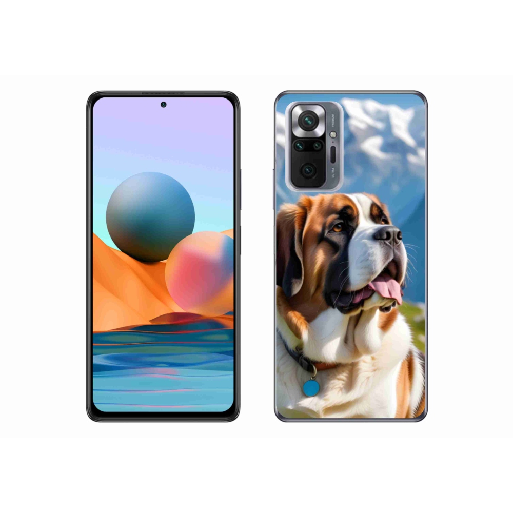 Gelový kryt mmCase na Xiaomi Redmi Note 10 Pro - bernardýn