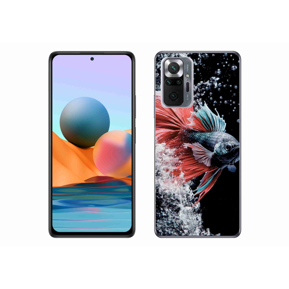 Gelový kryt mmCase na Xiaomi Redmi Note 10 Pro - bojovnice pestrá