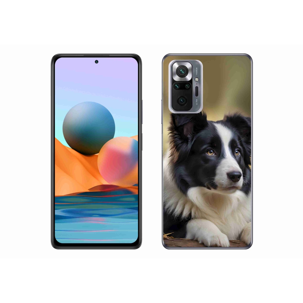 Gelový kryt mmCase na Xiaomi Redmi Note 10 Pro - border kolie 2