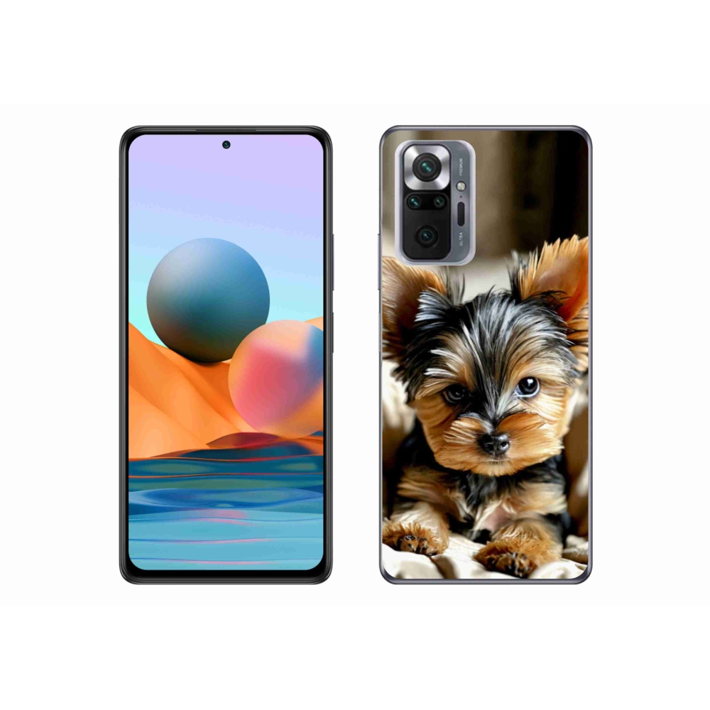 Gelový kryt mmCase na Xiaomi Redmi Note 10 Pro - jorkšír 11