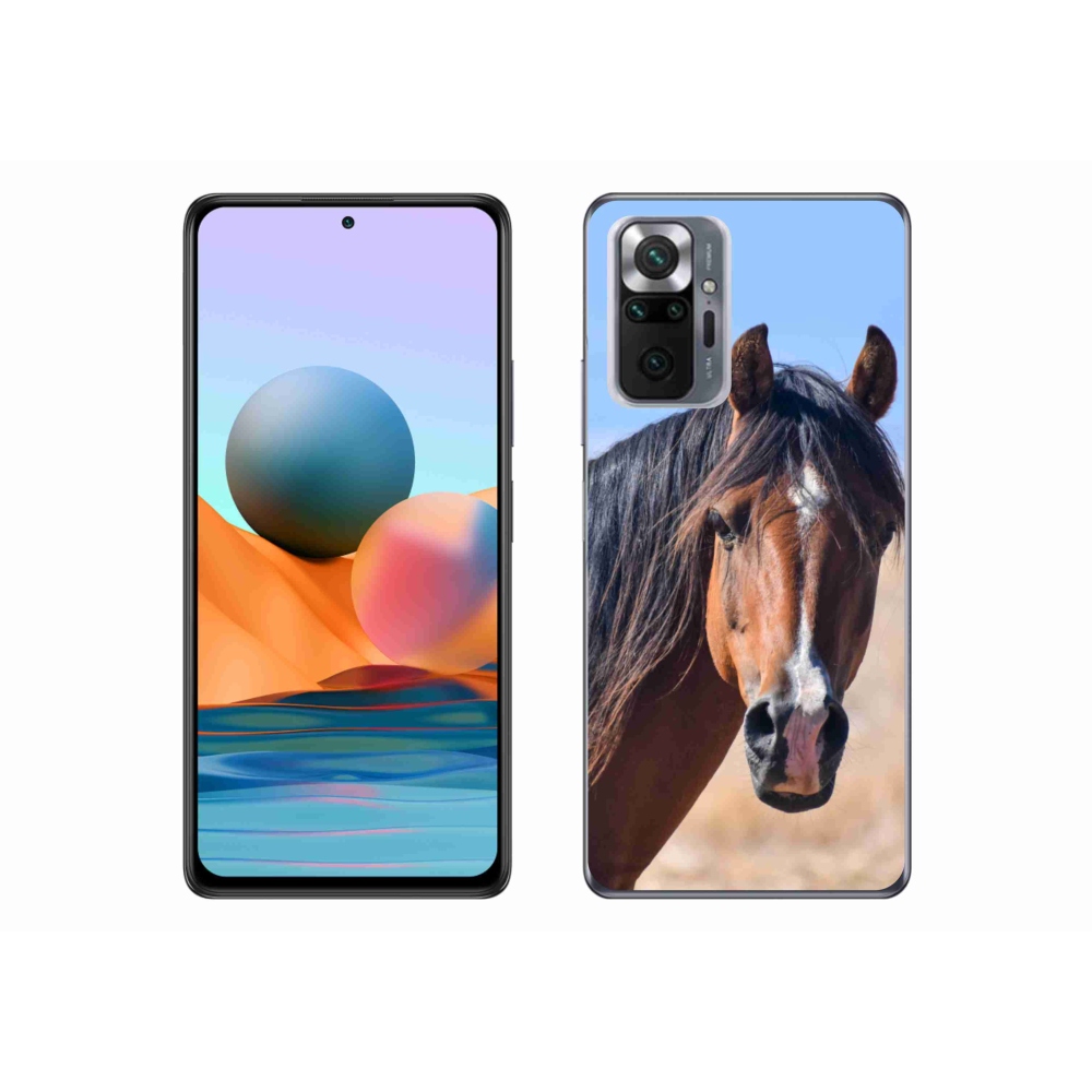 Gelový kryt mmCase na Xiaomi Redmi Note 10 Pro - klidný kůň