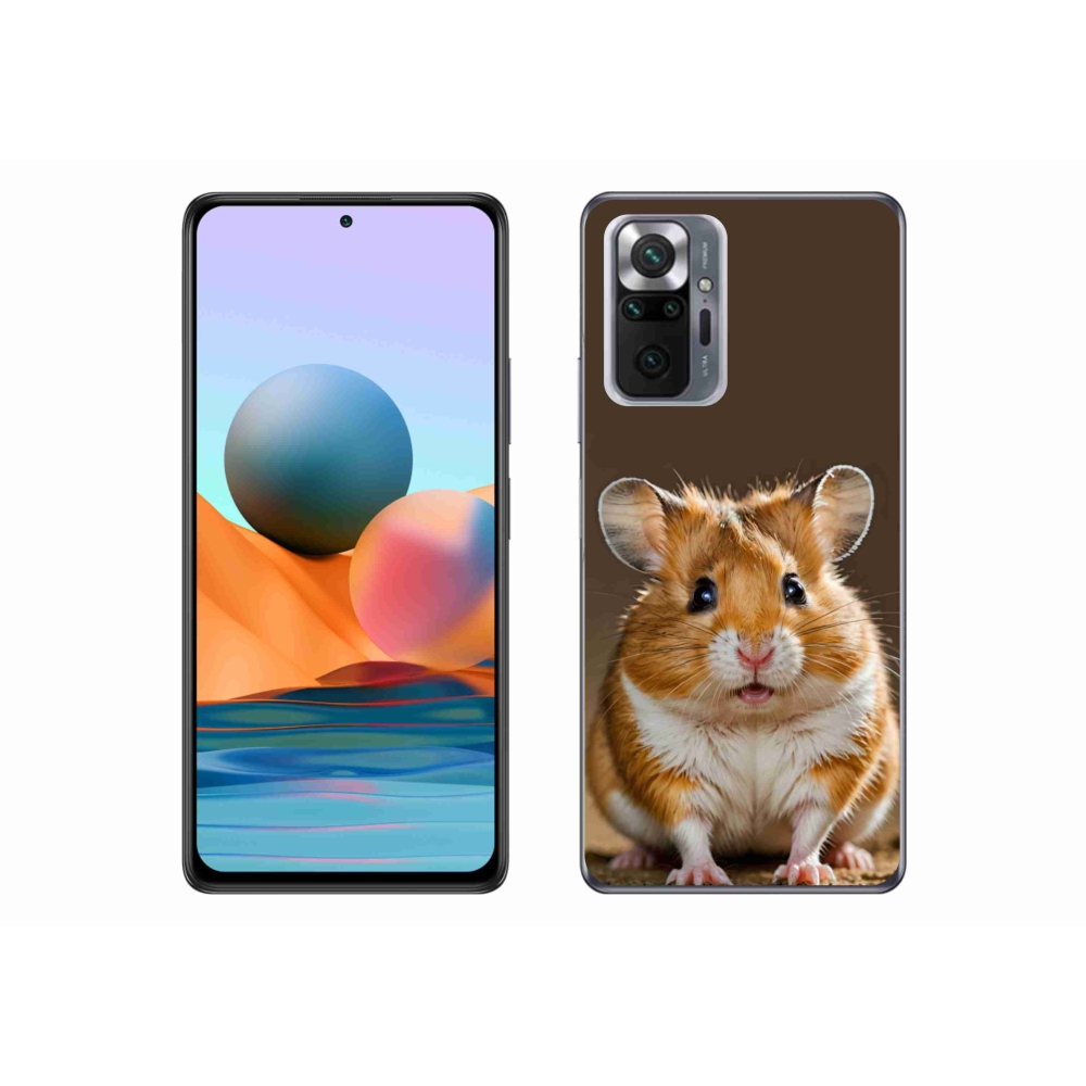 Gelový kryt mmCase na Xiaomi Redmi Note 10 Pro - křeček