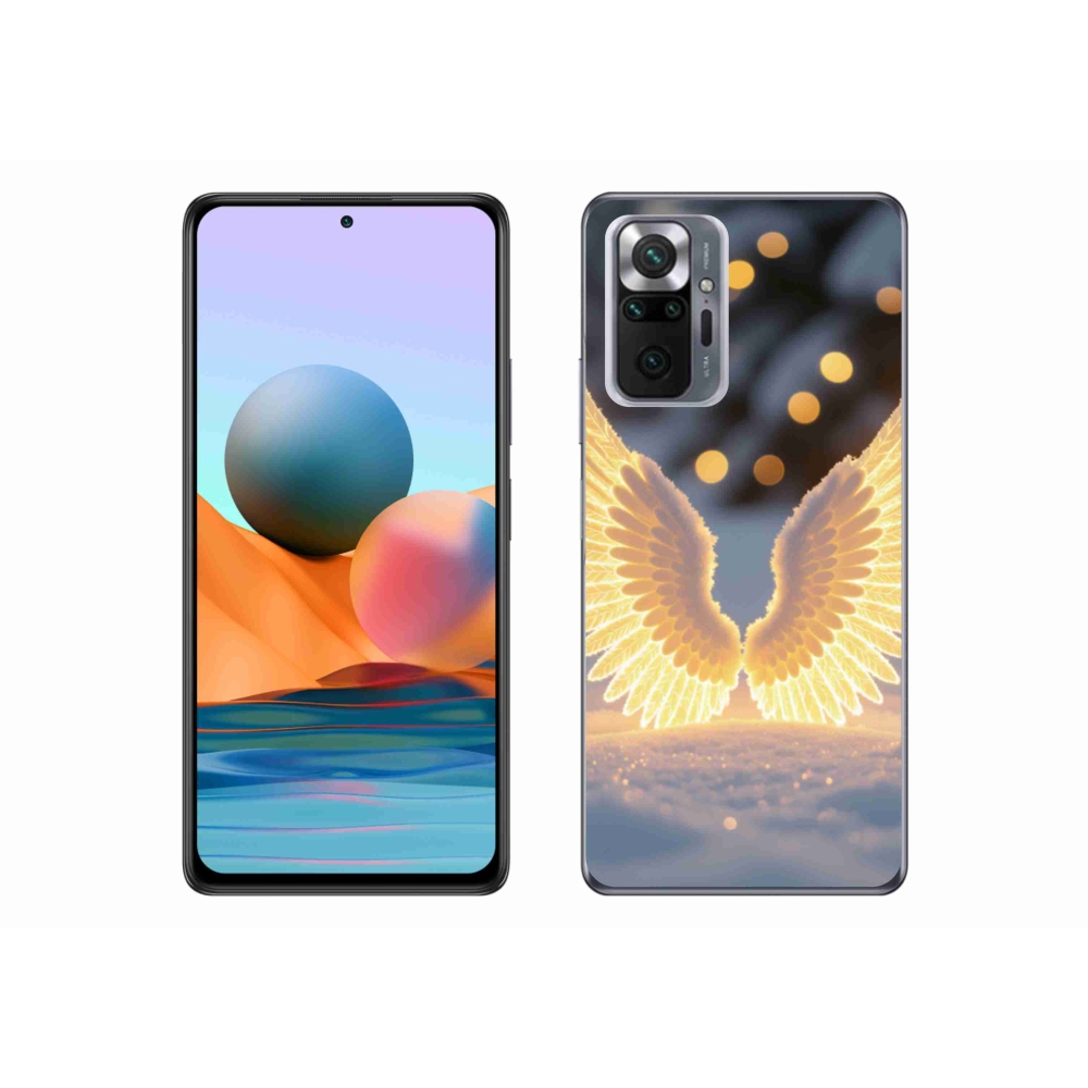 Gelový kryt mmCase na Xiaomi Redmi Note 10 Pro - křídla