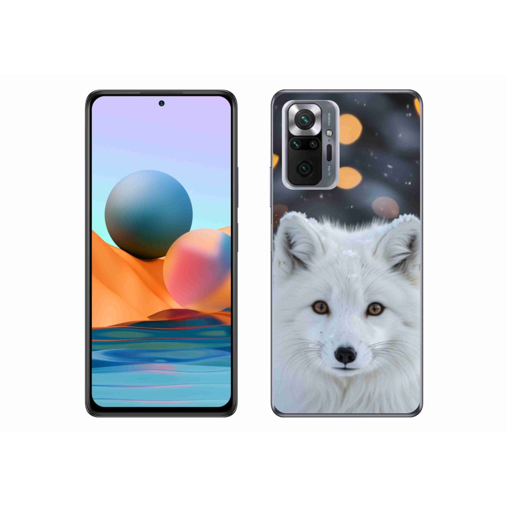 Gelový kryt mmCase na Xiaomi Redmi Note 10 Pro - liška polární