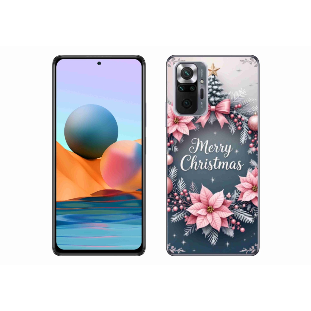Gelový kryt mmCase na Xiaomi Redmi Note 10 Pro - merry christmas