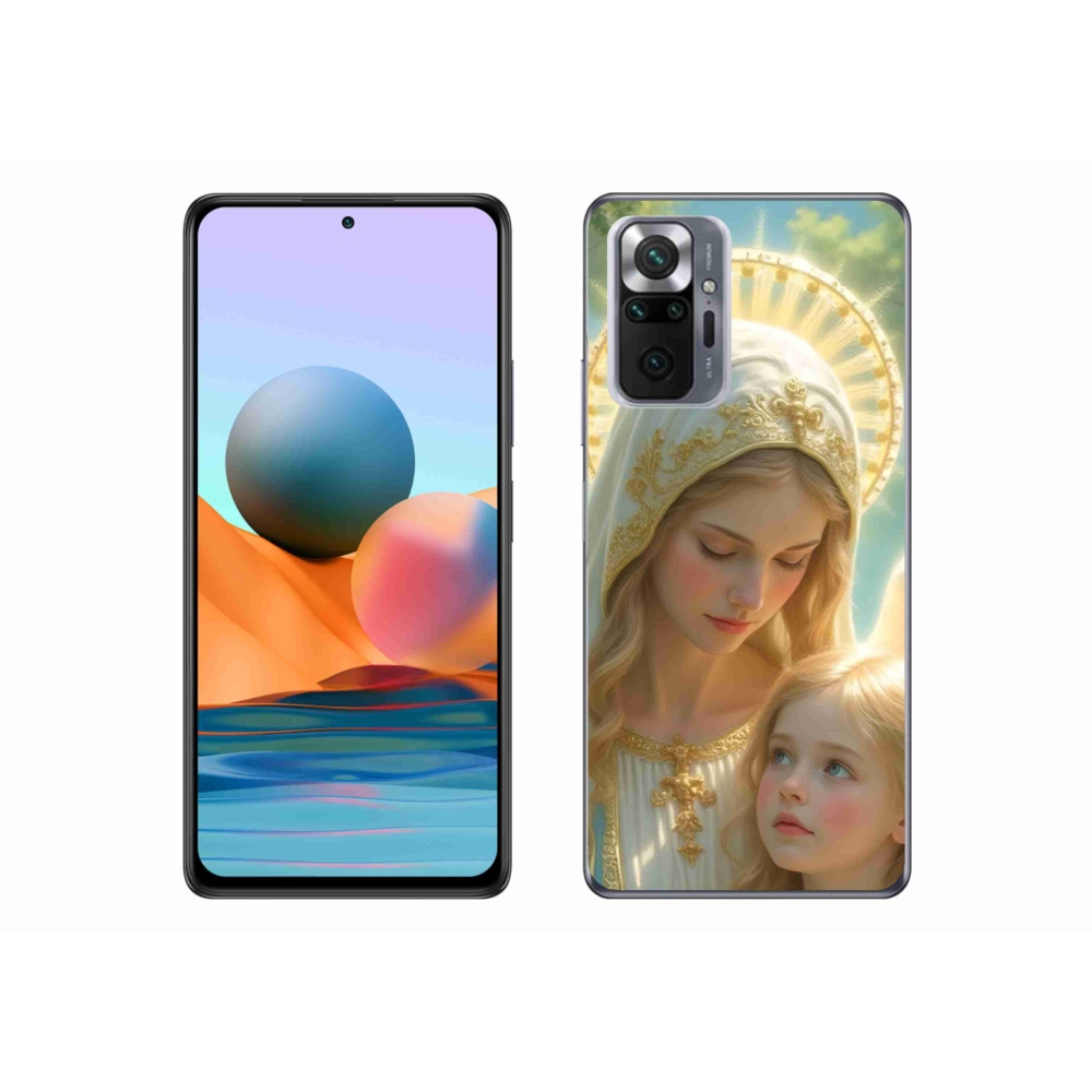 Gelový kryt mmCase na Xiaomi Redmi Note 10 Pro - náboženský motiv 2