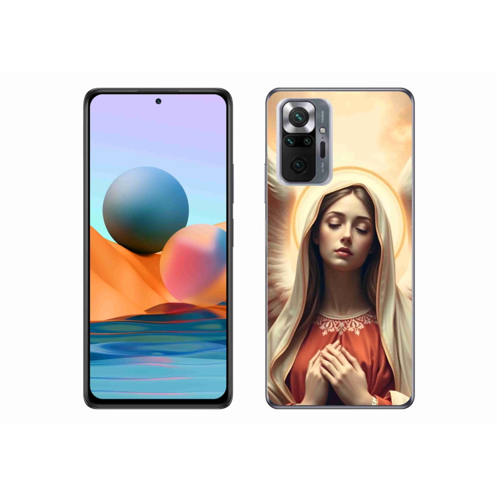 Gelový kryt mmCase na Xiaomi Redmi Note 10 Pro - náboženský motiv