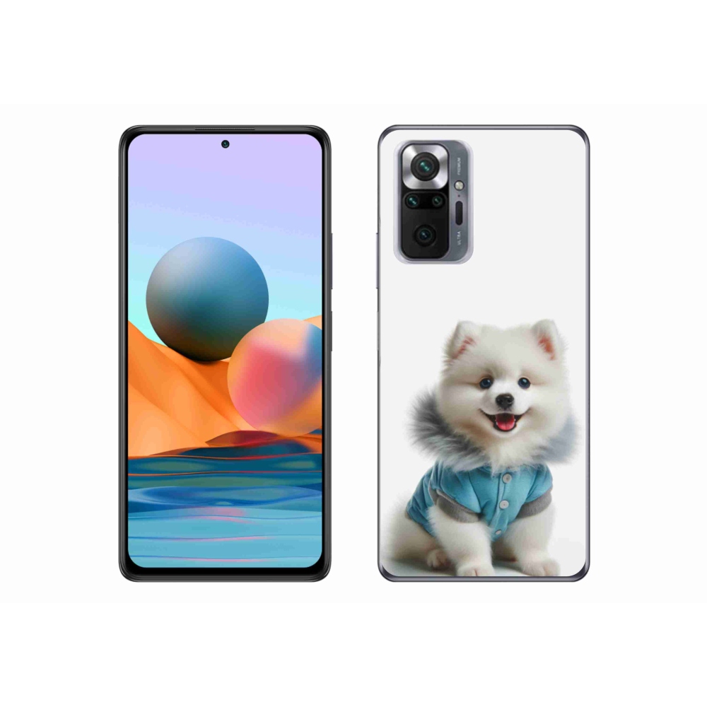 Gelový kryt mmCase na Xiaomi Redmi Note 10 Pro - pomeranian