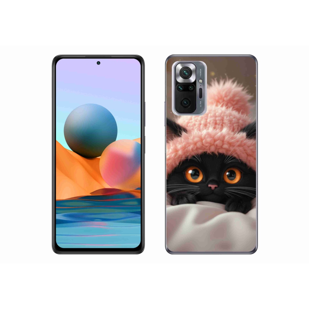Gelový kryt mmCase na Xiaomi Redmi Note 10 Pro - roztomilé kotě 7